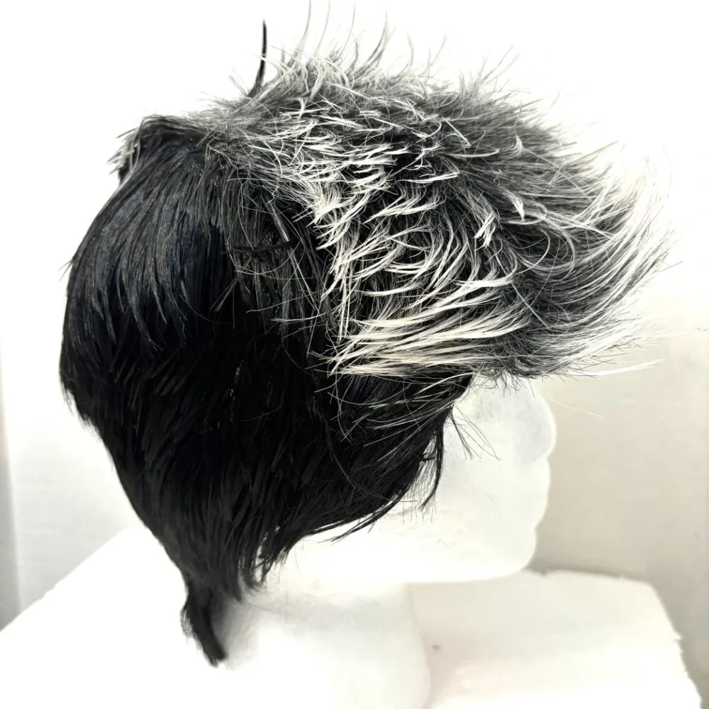 80’s Punk Spike Wig Male Hard Rock NWT NOS